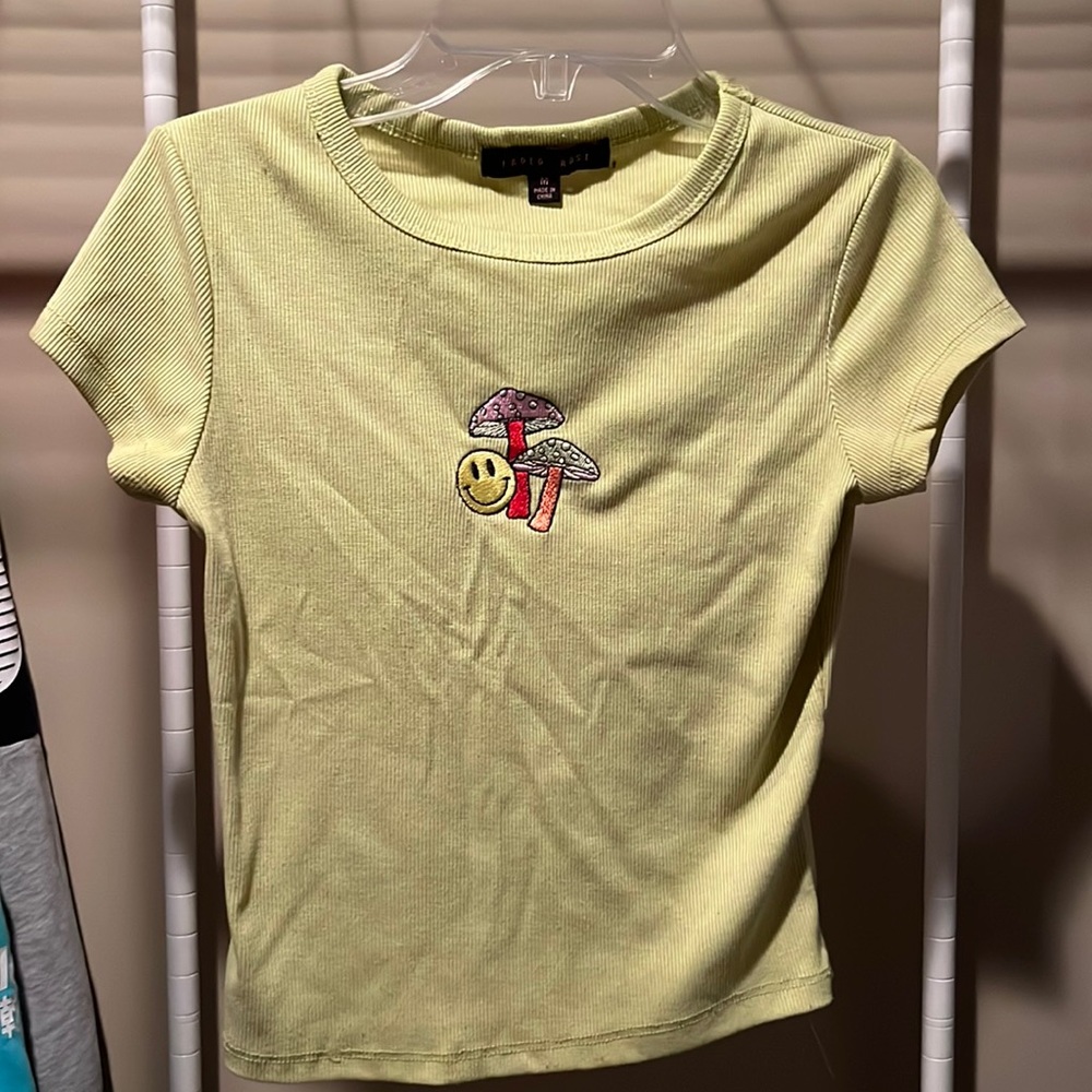 Faded rose t shirt